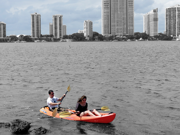 Kayaking @ Key Biscayne
