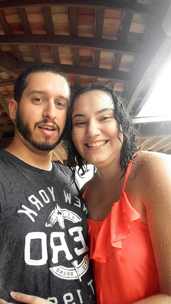 Surprise rain @ Bok Tower Gardens