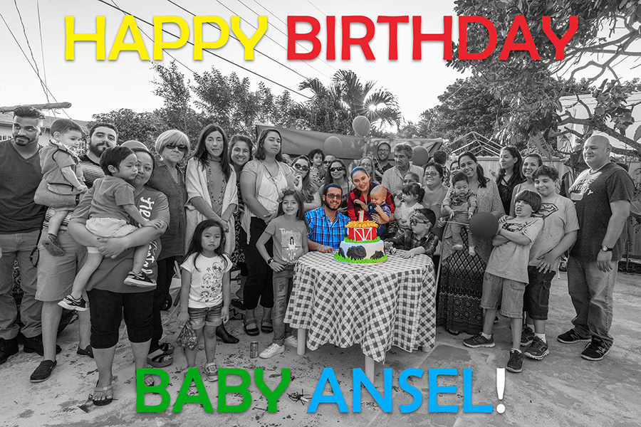 Ansel's 1st Birthday