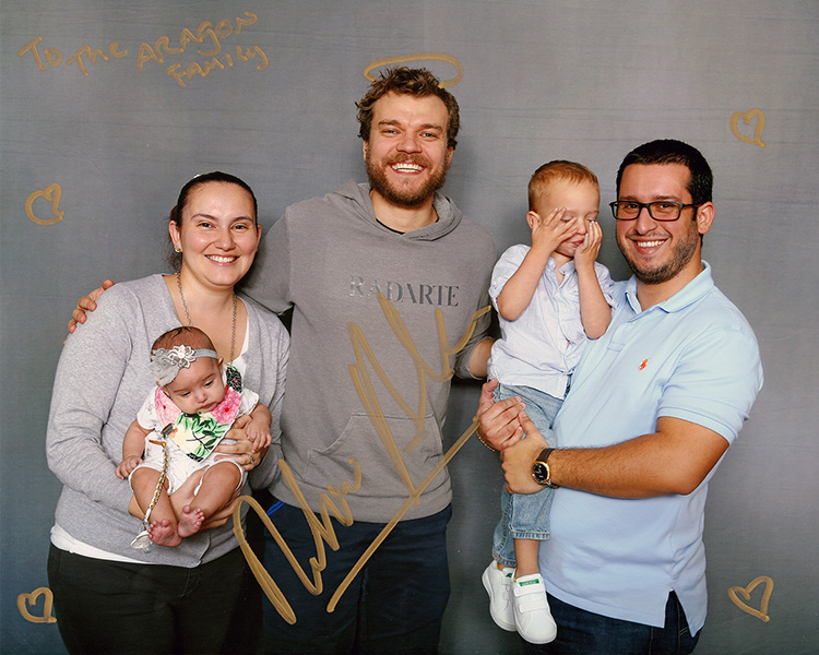Meeting Pilou Asbæk ("Euron Greyjoy") @ Paradise City Comic Con