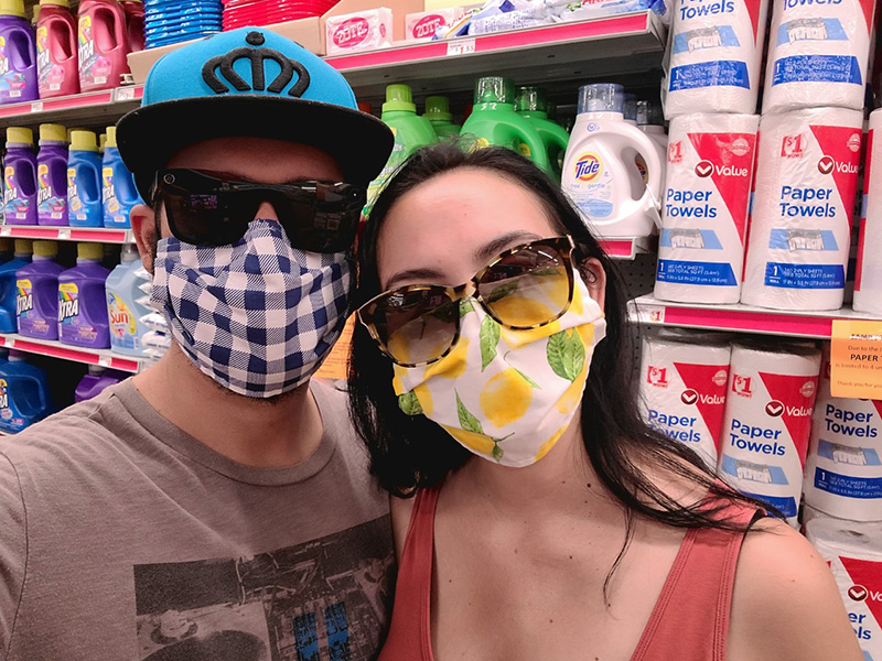 Shopping in the time of COVID-19