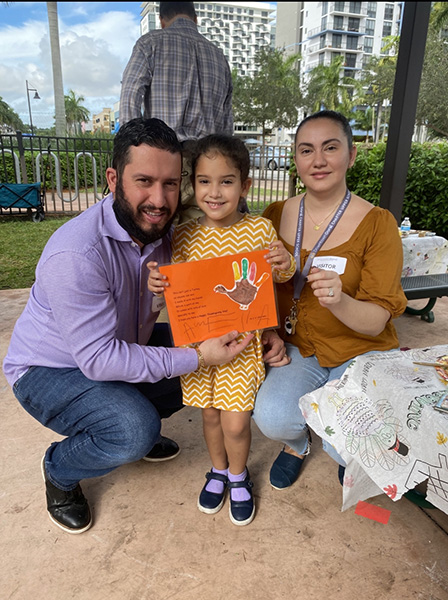 Amelia's Thanksgiving Picnic @ Downtown Doral Charter Elementary School